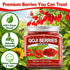 HJUOOKD 11oz 100% Dried Goji Berries - Natural Large Berries, Sun-Dried & Handpicked, Vegan Wolfberry - Perfect