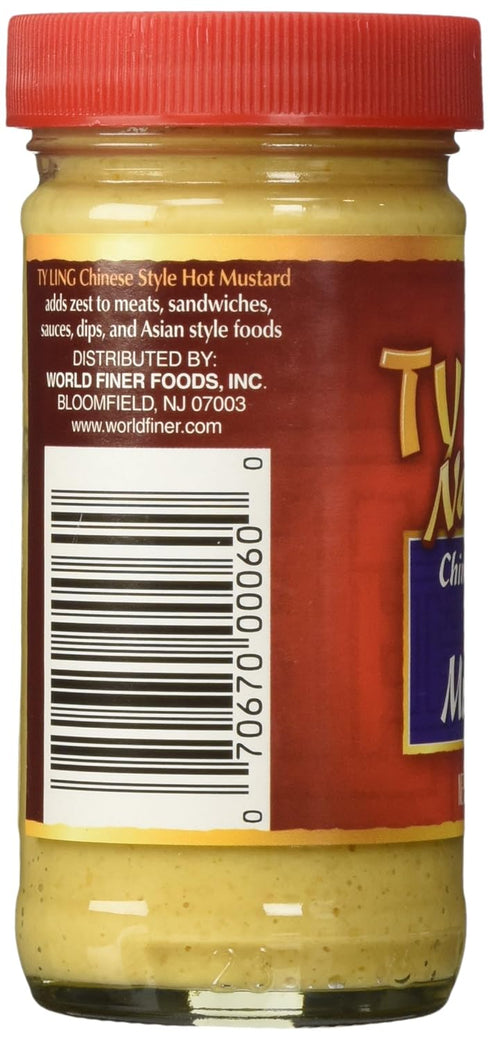 8 oz Ty Ling Spicy Chinese Hot Mustard