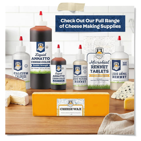 30 ml Liquid Annatto Cheese Coloring, Double Strength