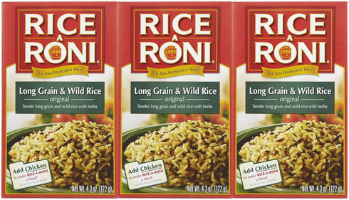 Rice-A-Roni Long Grain Wild Herb Rice ,4.3 ,3 pk