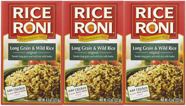 Rice-A-Roni Long Grain Wild Herb Rice ,4.3 ,3 pk