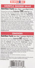 Pack 10g (Pack 12) Bumble Bee Snack On The Run! Protein Snack - Chipotle Chicken Salad with Crackers - Protein per Box
