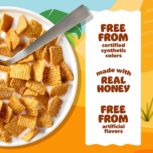 Mom's Best 11.5 OZ (Pack 8) Honey Grahams Breakfast Cereal, Honey Graham Cereal Made with Real Honey, No High-Fructose