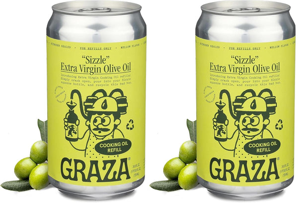 Graza Sizzle Extra Virgin Olive Oil, Cooking Oil - High Polyphenol Peak