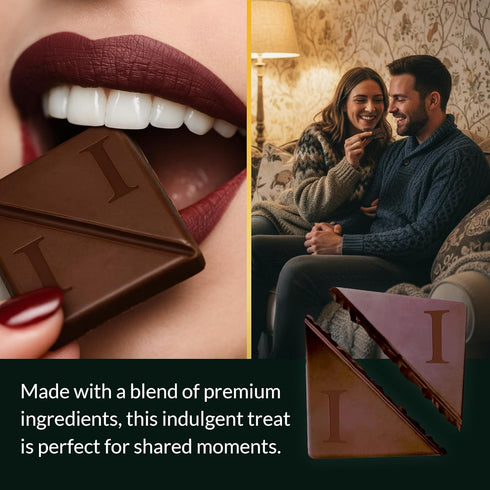 80% Pack 1 Ignite Mint Chocolate Bars Premium Mint-Infused Dark Chocolate for a Bold, Refreshing Flavor, Gluten-Free