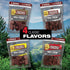 Package, 10 70 (Pack Old Trapper, Trapper's Choice Hot & Spicy Kippered Beef Steak, Eight-Ounce Individual Grams