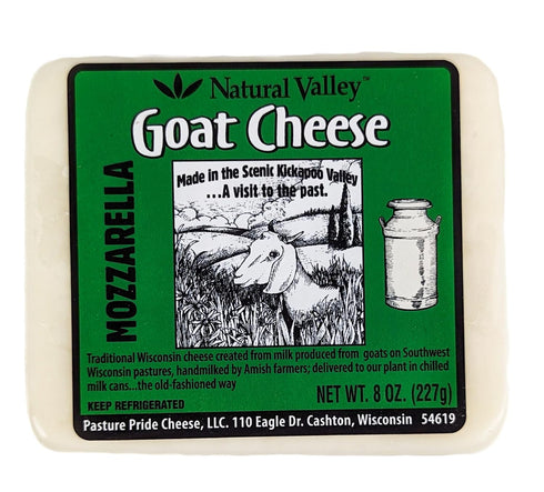 Generic Amish Country Mozzarella Goat Cheese 8 oz (Pack of 2)