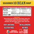 16 oz (Pack 4) Seasoned Ten Bean Soup Ragin Cajun