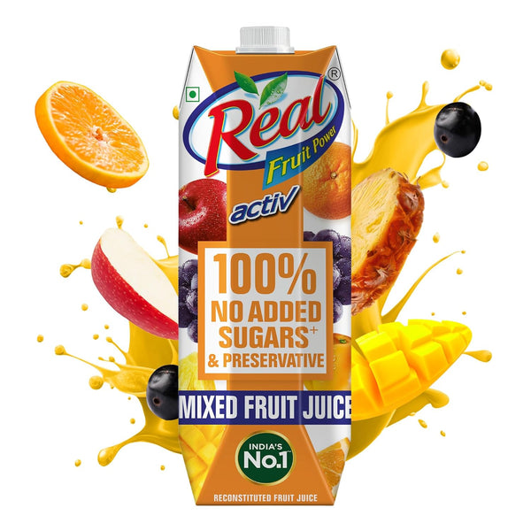 Dabur Real Activ Mixed Fruit Juice - 1l
