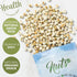 100% Packed (1 LB) NUTS U.S. - Wasabi Coated Natural Green Peas | Natural | Crunchy & Spicy | No Artificial Color