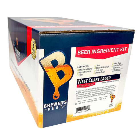 Brewer's Best West Coast Lager Beer Making Kit - Ingredients