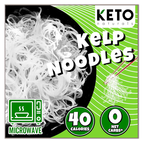 Kelp Noodles Low Calorie Noodles (6 Packs) Makes delicious healthy meals Keto