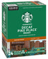 24 Count (Pack 2) Starbucks Decaf Pike Place Roast K Cups