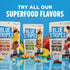 70% 4 Pack, 6.4 oz Blue Stripes - Trail Mix, Peanut Butter Banana, Cashews, Peanut Butter Chips, Healthy Snacks