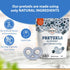 5 oz Hayden Valley Foods Blueberry Yogurt Flavored Covered Pretzels | Resealable Bag | Gourmet Flavored Blue Pretzels