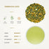 Senbird Premium Genmaicha with Matcha - Japanese Brown Rice Green Tea from Kyoto, Loose Leaf Tea in Airtight Tin (3.5oz)