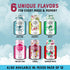 70 Pack 12 (12 oz CLEVER - Sangria, Nonalcoholic Mocktails for Any Occasion, Refreshing Beverages with Citrus
