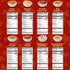 6 Christmas Gift Baskets - Tier Indulgence Nuts Gift Basket Tower with Filled With Snacks & Nuts - Gourmet Food