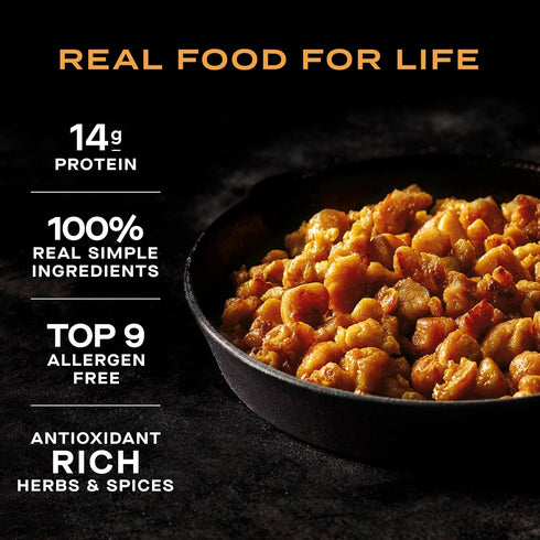 abbot's Plant-Based Chopped Chick'n, Vegan, Gluten-Free, High-Protein