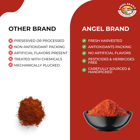 17 oz Angel Brand Paprika Powder Bottle Sweet and Vibrant Ground Spice for Cooking, Seasoning, and Garnishing Ideal