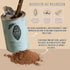 NIB + NOBLE 200g Organic Drinking Chocolate Powder - Dairy-Free Hot Cocoa with Coconut Milk - Vegan, Gluten-Free Fair