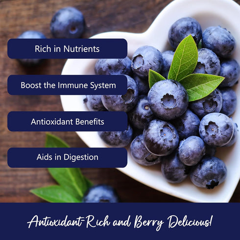 NPG Blueberry Powder 7 Oz, Pure Wild Blueberry Extract for Smoothies, Baking, Beverages, Non-GMO Freeze-Dried Food