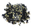 Black Mallow Flower Buds, 0.52oz / 15g - Mesmerizing Black from Germany, Beautiful Eye-catcher for Tea, Salads, and