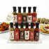 11 Bottle Hot Sauce Variety Pack Spice Set with Habanero, Chipotle, Garlic