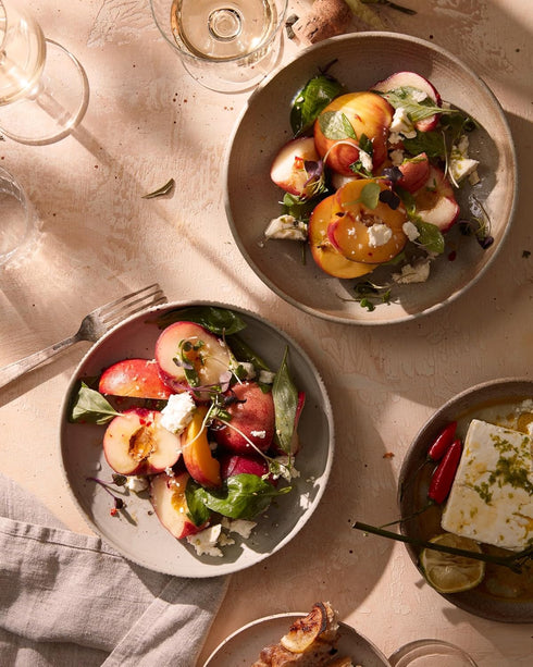 Set 250 ML 250 ML 70/30 Neolea EVOO and Dark Balsamic Vinegar Gift | EVOO Extracted From Koroneiki Olives Hand Picked