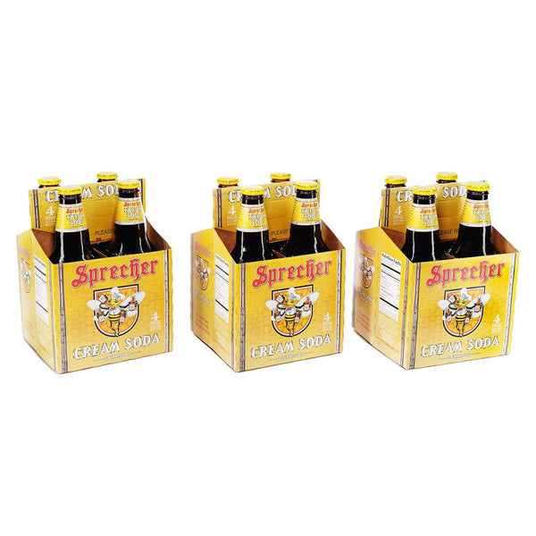Sprecher CREAM SODA - "From the Cream City of Wisconsin", 16-Ounce Glass Bottle
