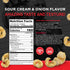 8oz); Shaw Strength Protein Pork Rinds (Sour Cream, Developed for Worlds Strongest Man Brian Shaw, Keto-Friendly, High
