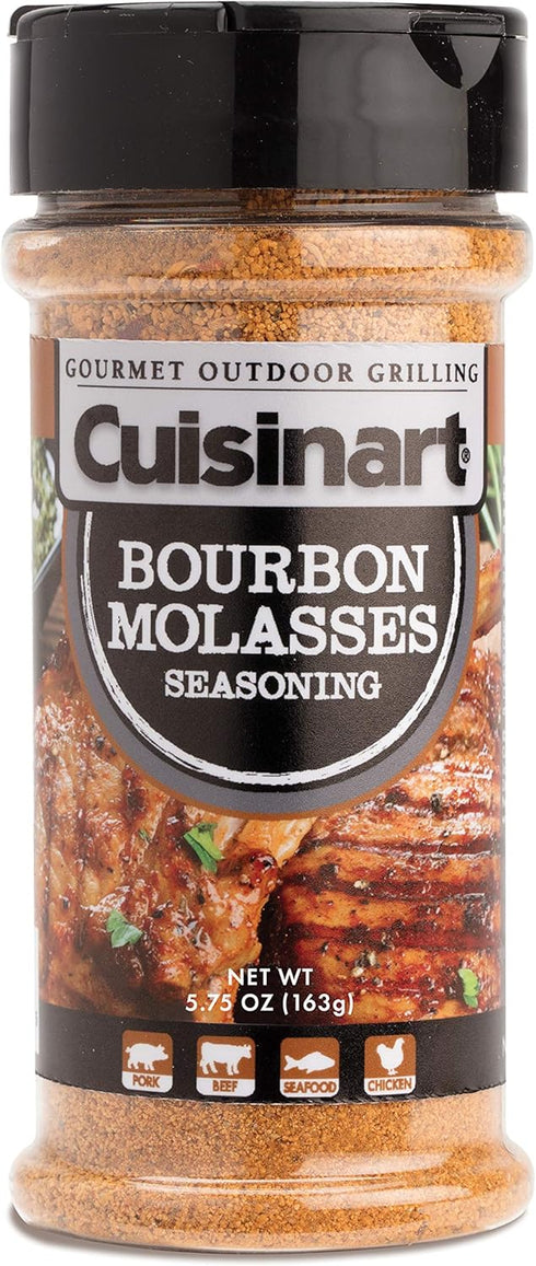 Cuisinart CGSS-335 Barbecue Seasoning Variety Pack - Bourbon Molasses, Maple Bacon, Roasted Chipotle Garlic