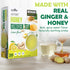 40 Packets Fusion Select Sachets Original Ginger Honey Crystals - Crystallized Ginger Tea with Honey - Easy-to-Prepare