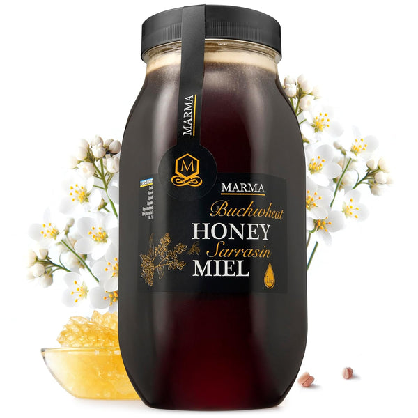 HONIGMA Marma Buckwheat Honey | Authentic Raw Honey from Ukraine | 100%