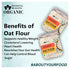 Blessfull Healing 2 lb (907 Organice OAT FLOUR Gram)