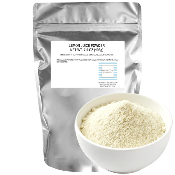 Lemon Juice Powder, 7 Ounce Resealable Bag, Hampton Distribution