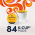 84 Gevalia Signature Blend Mild Light Roast K-Cup Coffee Pods, ct Box