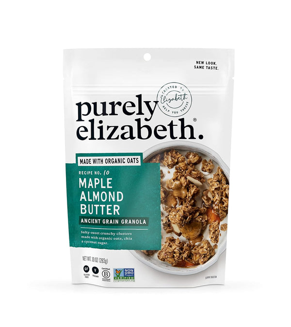 Purely Elizabeth, Granola Nut Butter Maple, 10 Ounce
