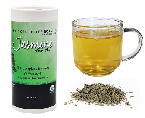 Green Tea Loose Leaf Organic, Jasmine Green Tea, Pure Leaf Tea, Best Organic Green Breakfast, Hot or Iced