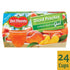 4.5 (Pack 24) Del Monte Diced Peaches in Peach Flavored Gel Fruit Cups, Ounce Cups
