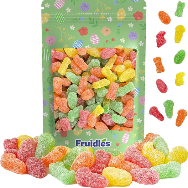 Traditional Easter Jelly Mix Fruit Gummi Candy, Delicious Holiday Shaped & Flavored