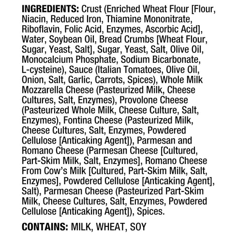 Frozen 19 oz Raos Made For Home Five Cheese Pizza