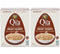Qi'a Superfood Organic Hot Oatmeal - Creamy Coconut - 2 Boxes with