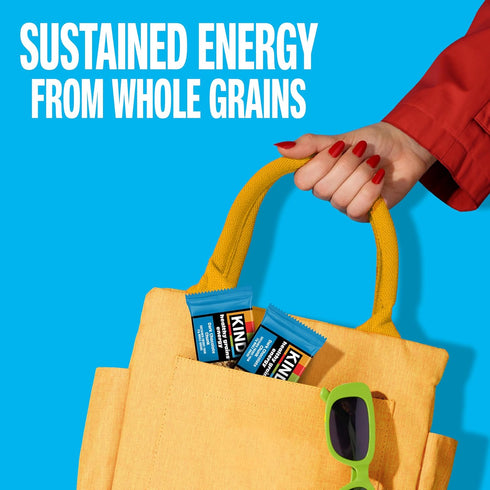 21g 40 Count KIND Healthy Grains Energy Bars, Dark Chocolate Chunk, Gluten Free, Healthy Snacks, Whole Grains