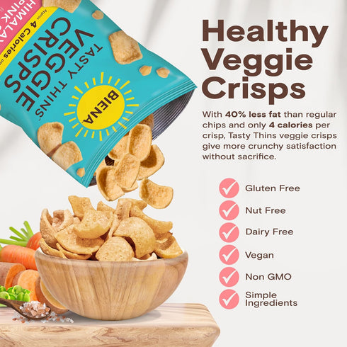 4 OZ Biena Crisps Tasty Thins Sea Sl