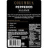 4 oz COLUMBUS Salami Sliced and Peppered, Italian, Authentic Flavor For Charcuterie Boards, Sandwiches, and Lunch Meat