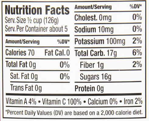 Kirkland 24 (Pack 4) Sliced Peaches, Ounce