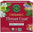 Traditional Medicinals Organic, Throat Coat Tea, Original with Slippery Elm - Supports