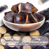 H2ONDBQF 200g/7.05oz Brown Sugar Cubes, Deep Molasses Richness Raw Cane Demerara Sugar, Handmade Ancient Black Sugar