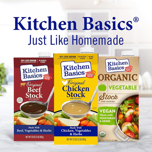 32 oz Kitchen Basics Original Seafood Stock, fl